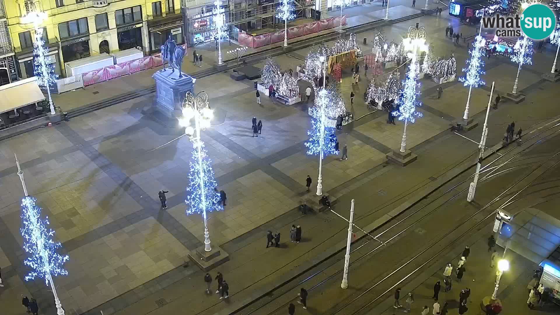 LIVE Webcam Zagreb Hotel Dubrovnik | Ban Jelačić square