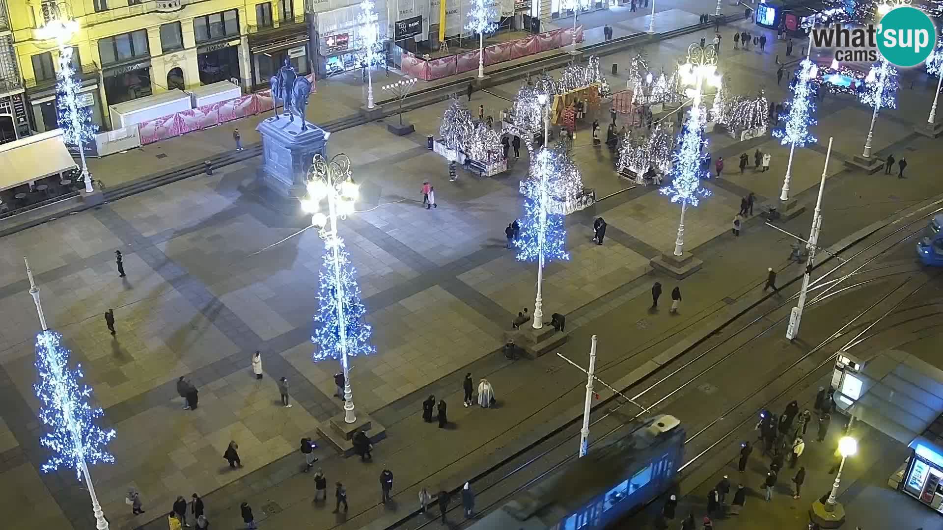 Ban Jelačić live cam Zagreb – Hotel Dubrovnik