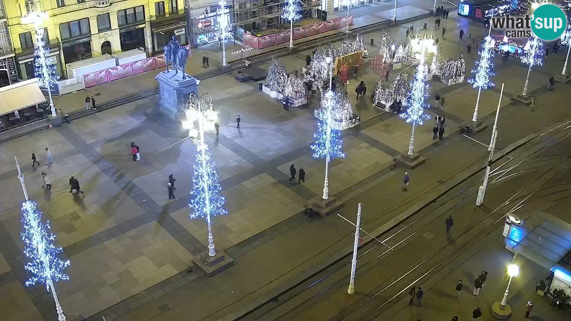 Ban Jelačić Platz Live webcam Zagreb – Hotel Dubrovnik