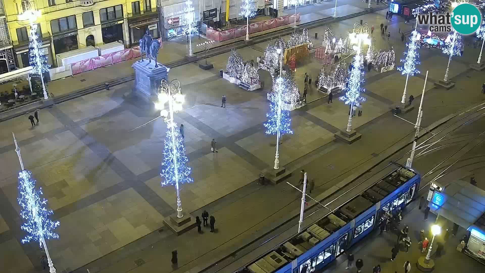 LIVE Webcam Zagreb Hotel Dubrovnik | Ban Jelačić square