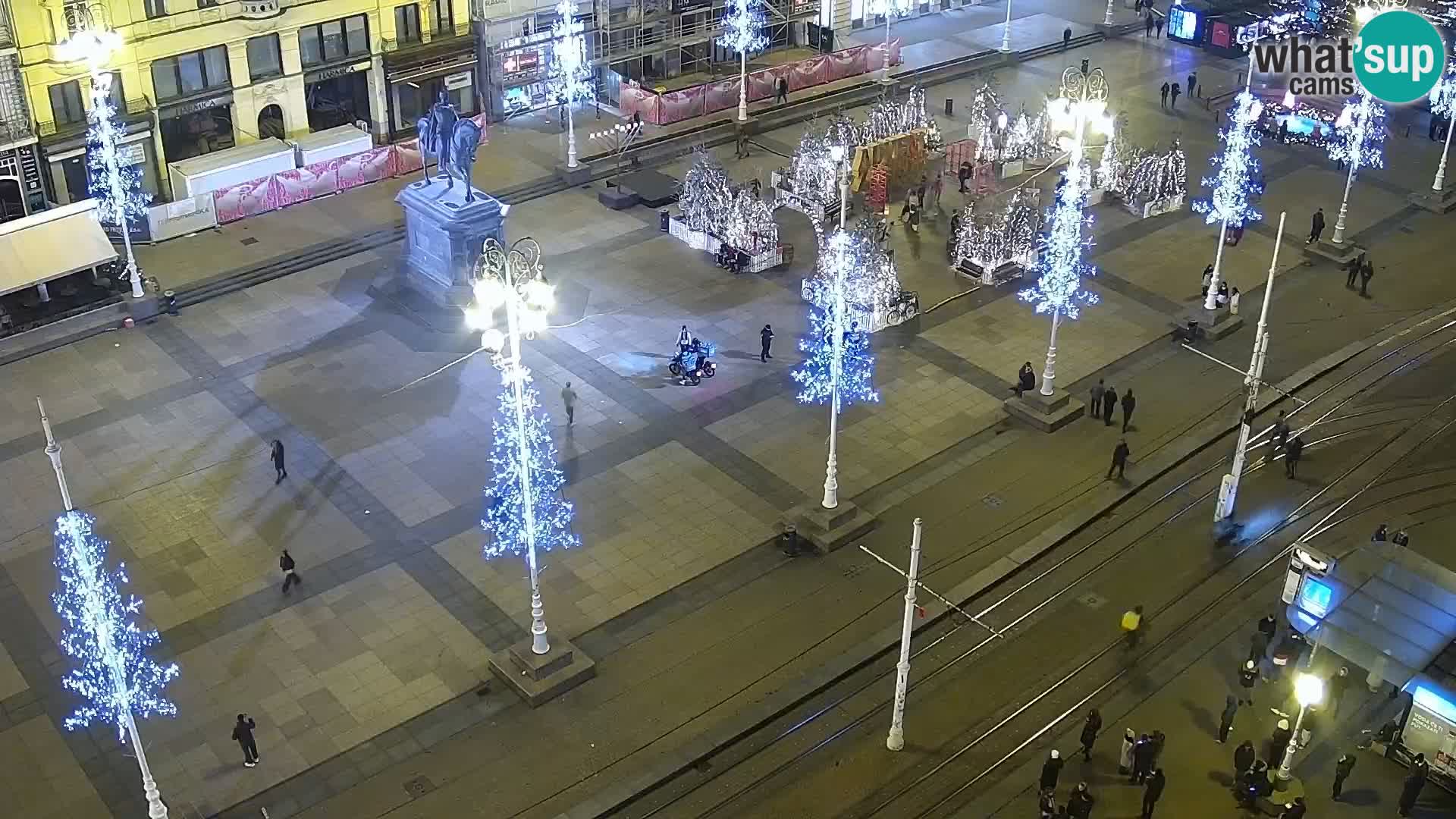 LIVE Webcam Zagreb Hotel Dubrovnik | Ban Jelačić square