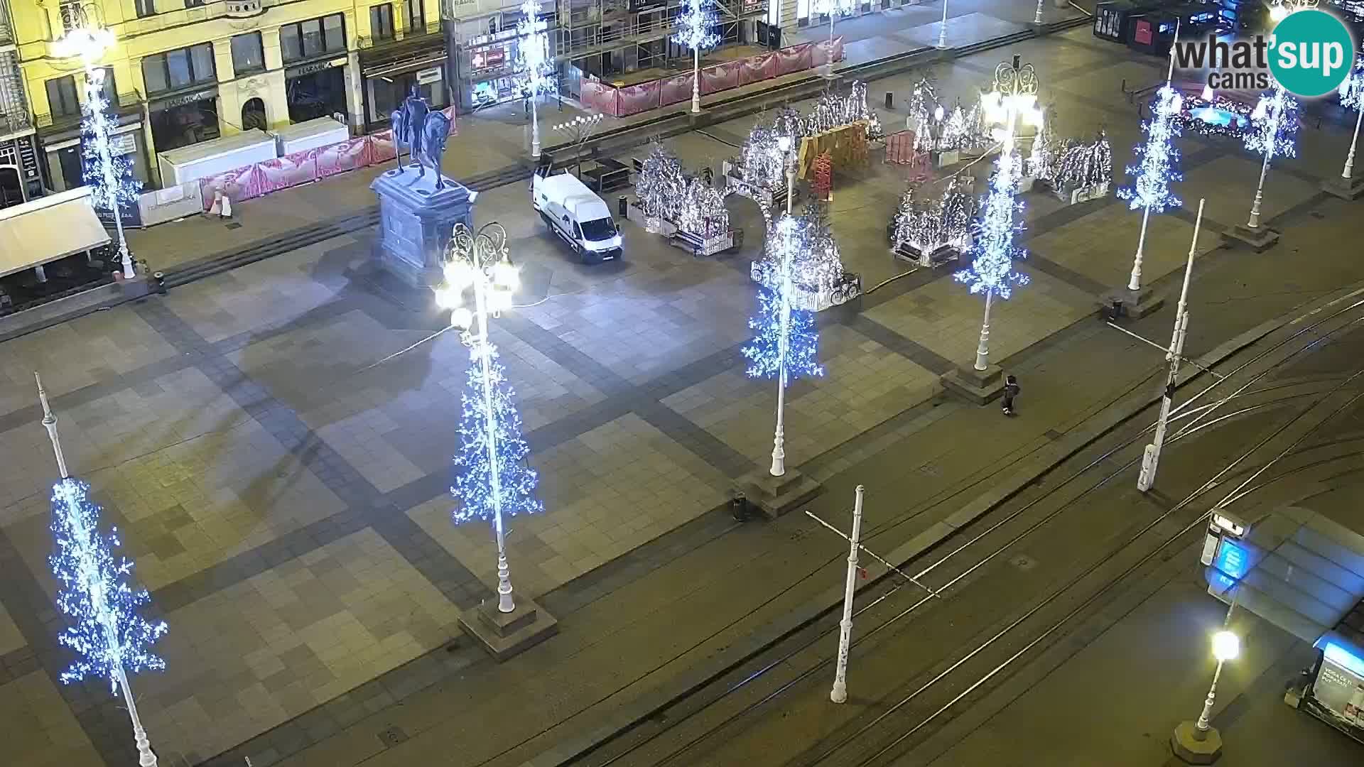 Plaza Ban Jelačić camera en vivo Zagreb – Hotel Dubrovnik