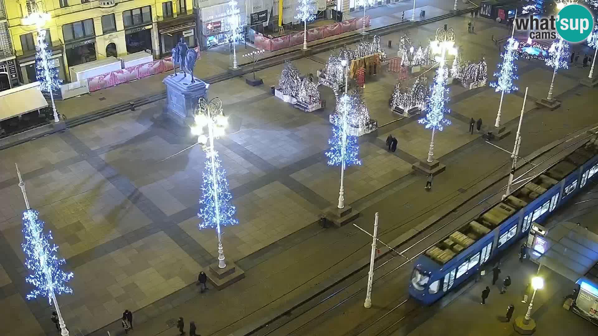 Ban Jelačić live cam Zagreb – Hotel Dubrovnik