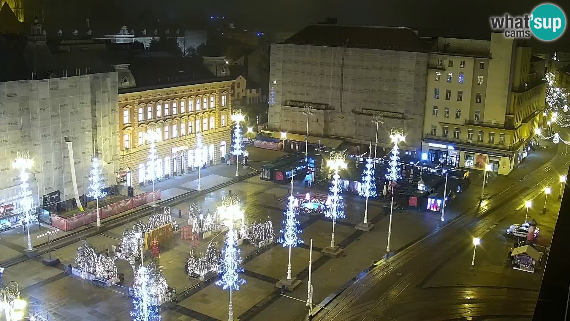 Ban Jelačić live cam Zagreb – Hotel Dubrovnik