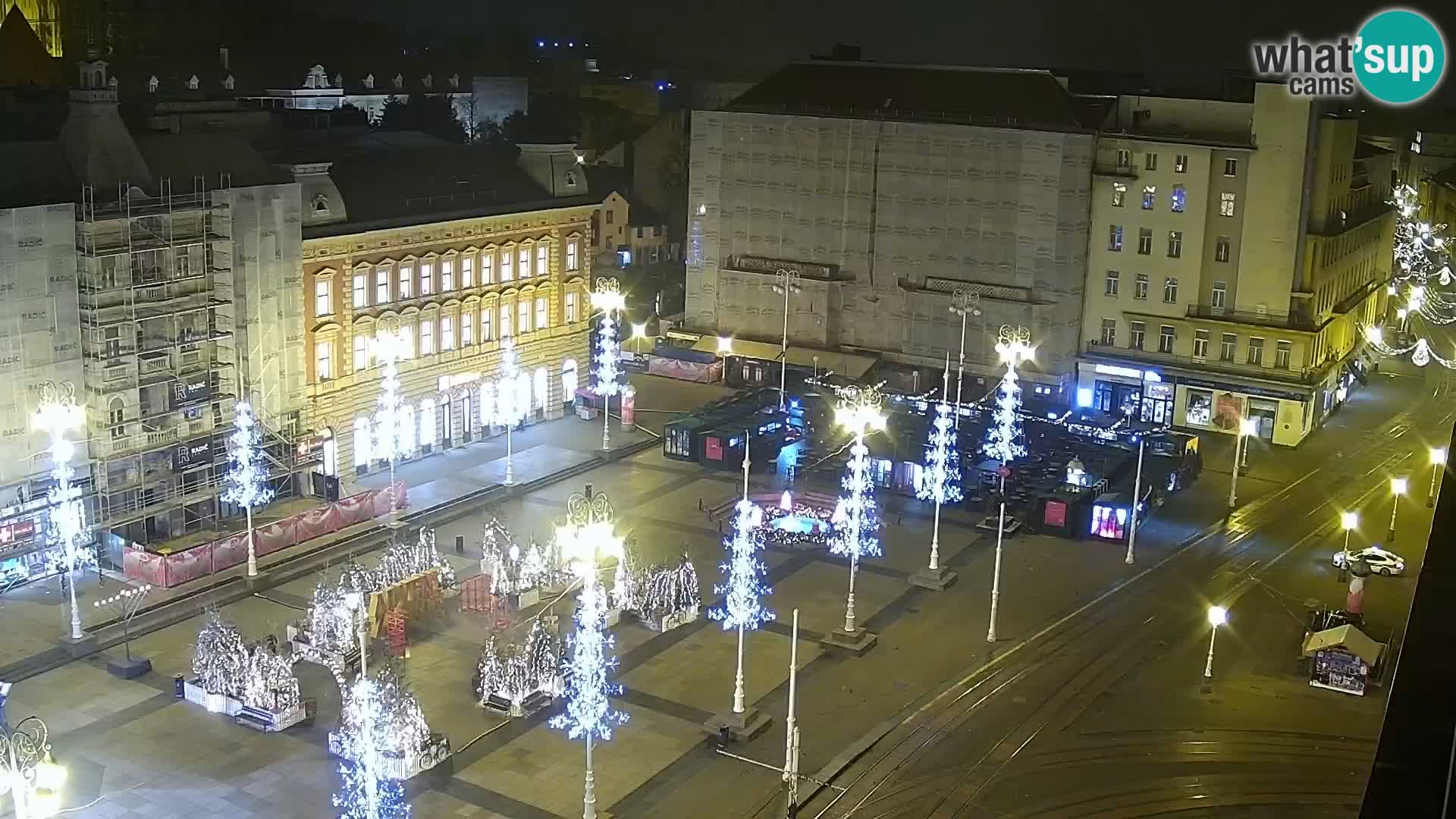 Piazza Ban Jelačić livecam Zagreb – Hotel Dubrovnik