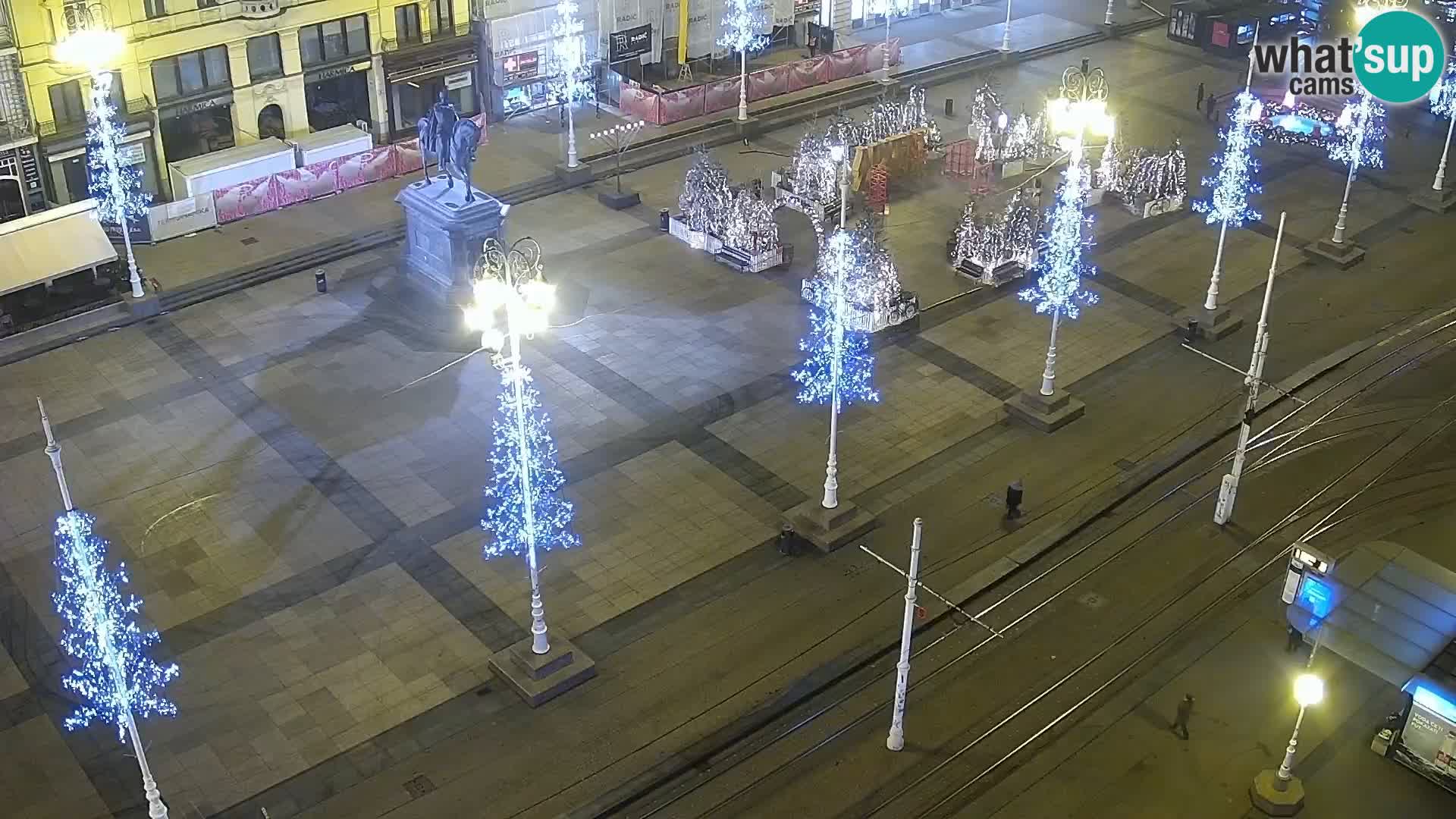 Plaza Ban Jelačić camera en vivo Zagreb – Hotel Dubrovnik