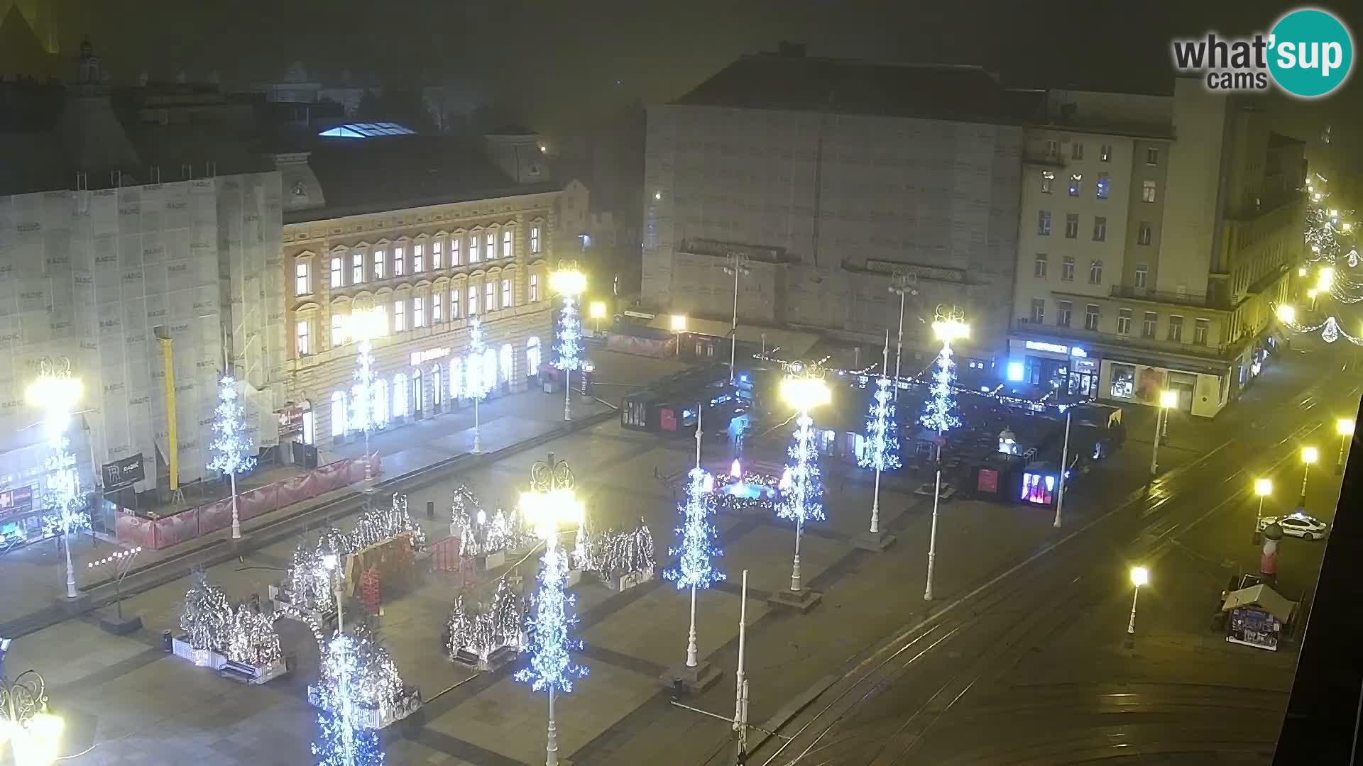LIVE Webcam Zagreb Hotel Dubrovnik | Ban Jelačić square