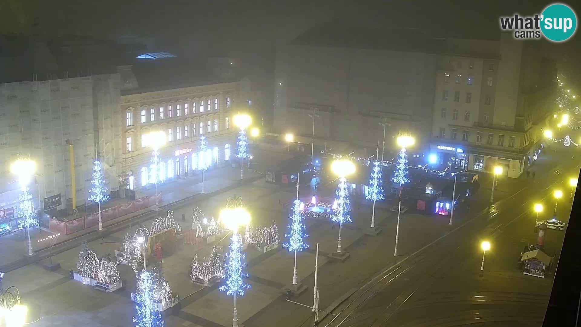 Ban Jelačić live cam Zagreb – Hotel Dubrovnik