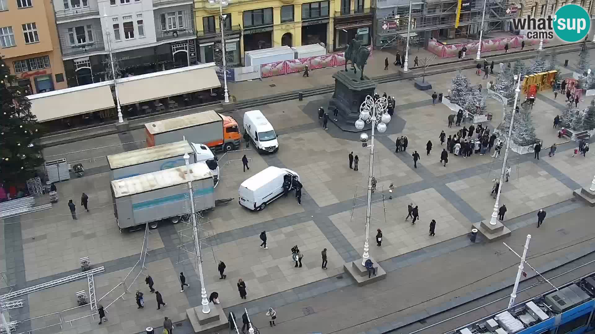 Ban Jelačić live cam Zagreb – Hotel Dubrovnik
