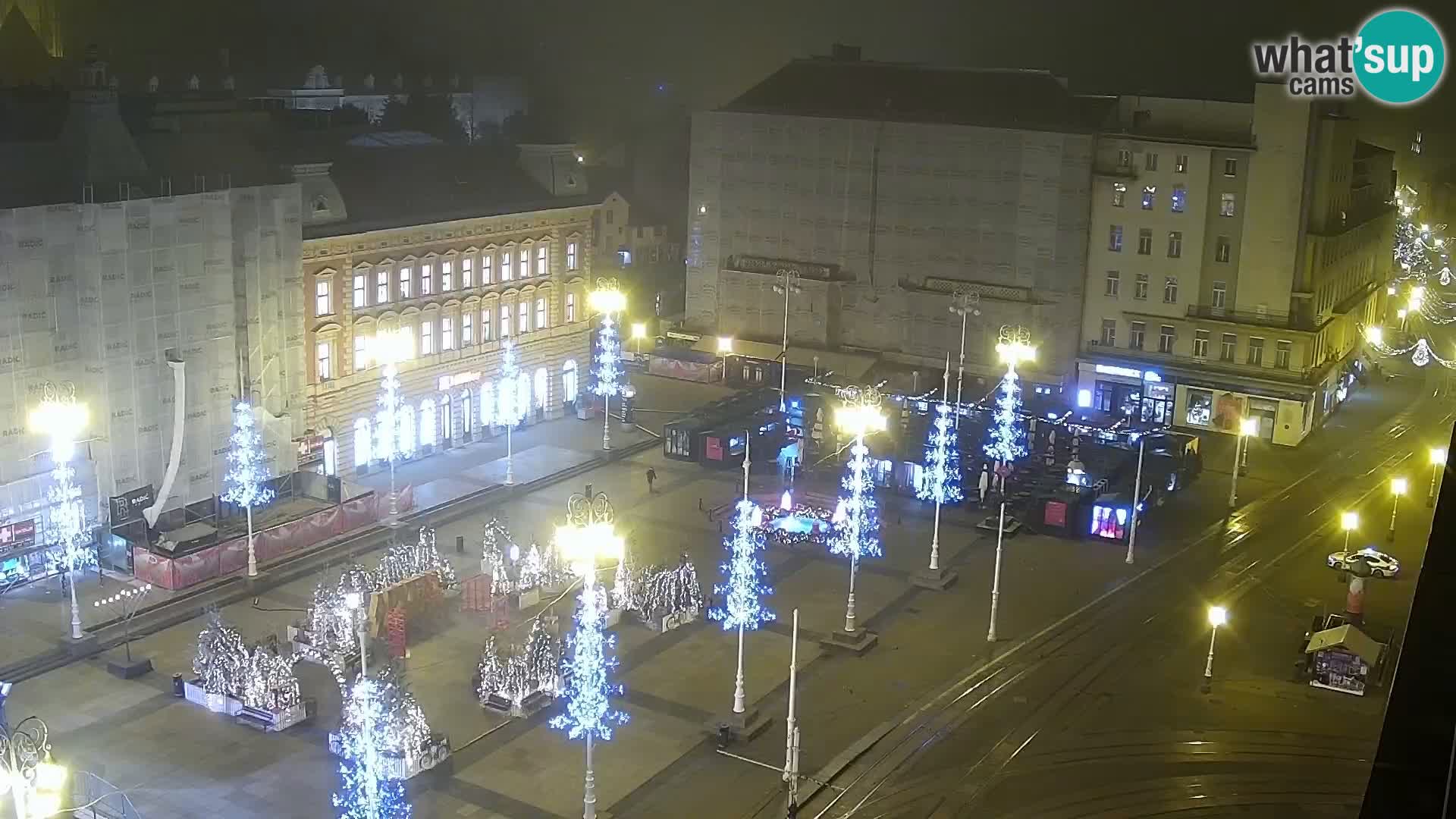 Piazza Ban Jelačić livecam Zagreb – Hotel Dubrovnik