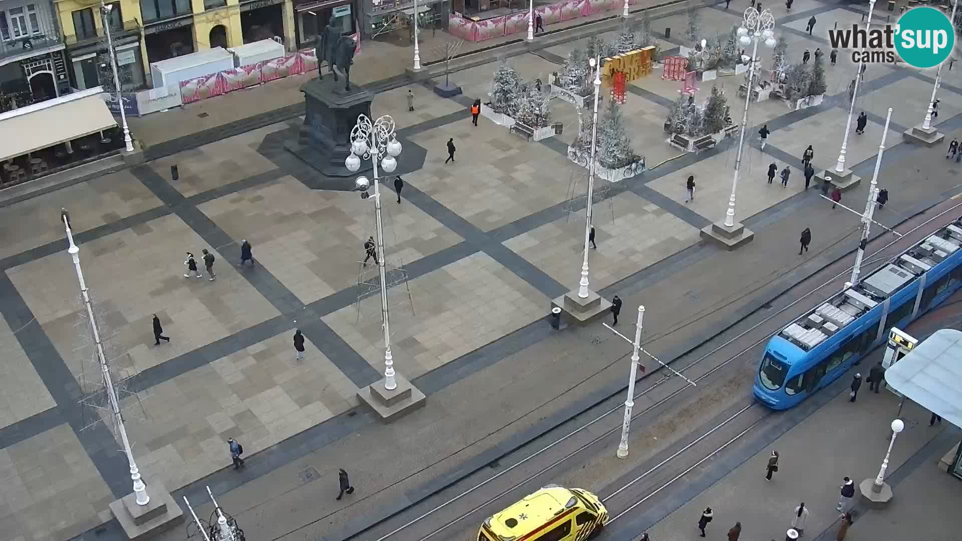 Ban Jelačić Platz Live webcam Zagreb – Hotel Dubrovnik