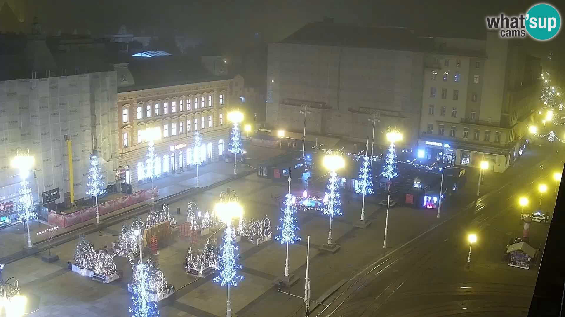 Ban Jelačić Platz  Live webcam Zagreb – Hotel Dubrovnik