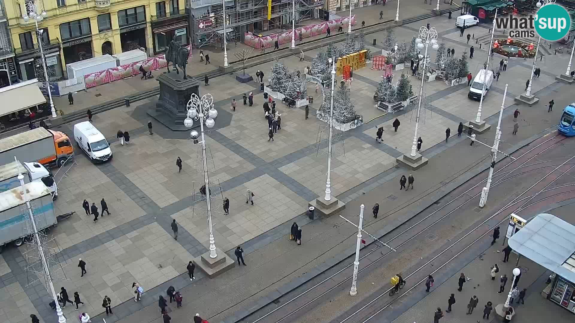 Ban Jelačić live cam Zagreb – Hotel Dubrovnik