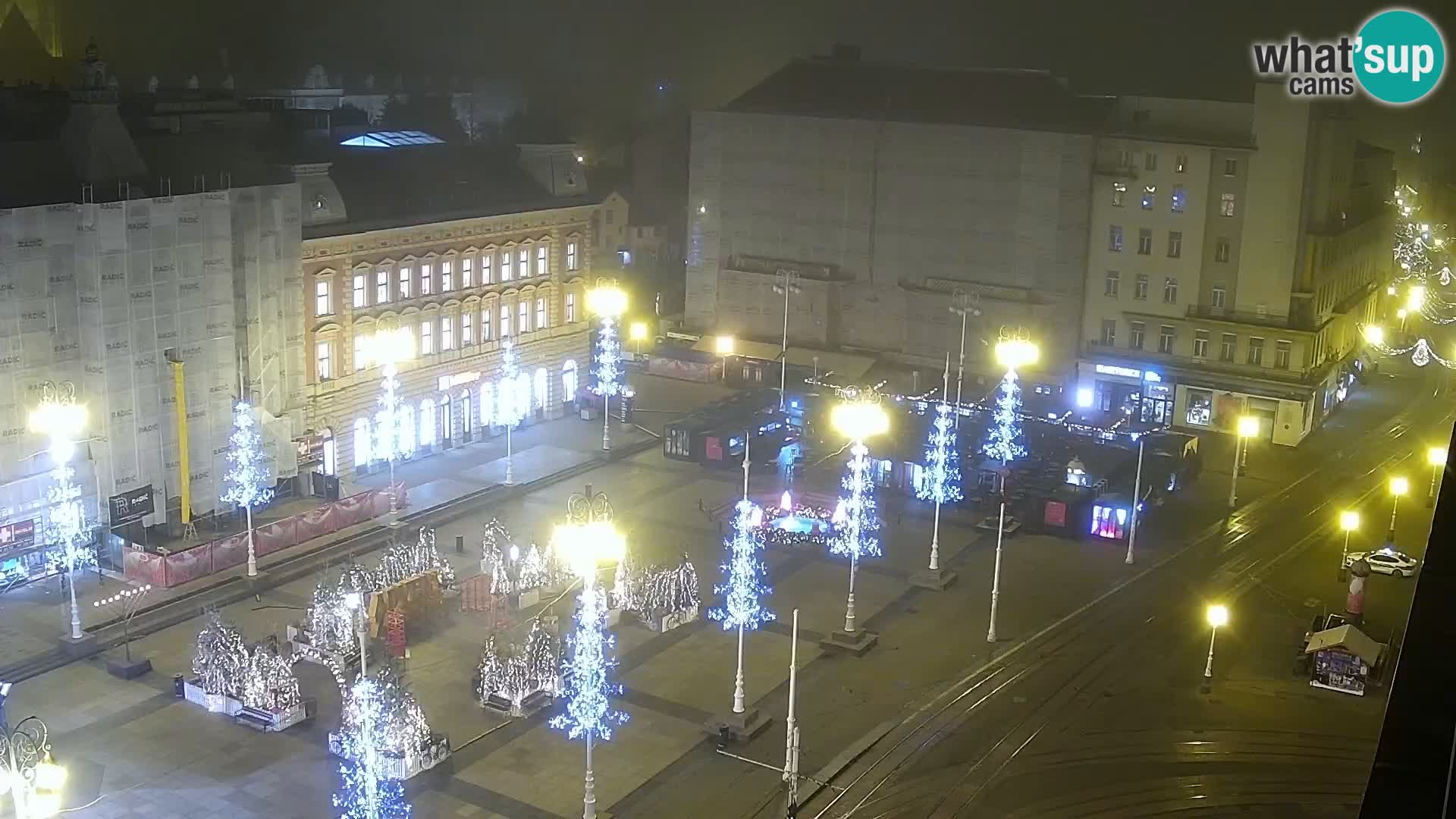LIVE Webcam Zagreb Hotel Dubrovnik | Ban Jelačić square