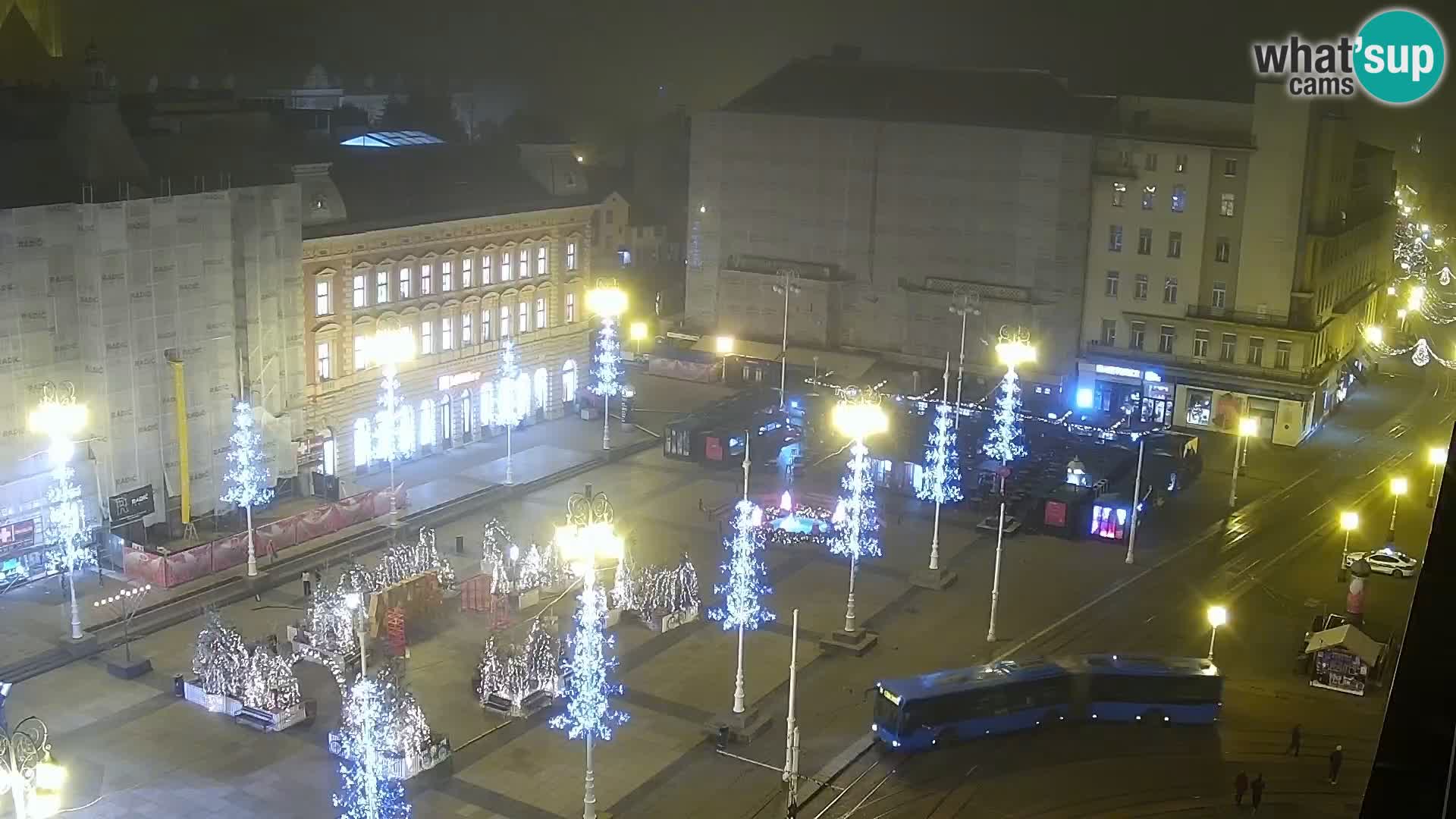 Ban Jelačić live cam Zagreb – Hotel Dubrovnik