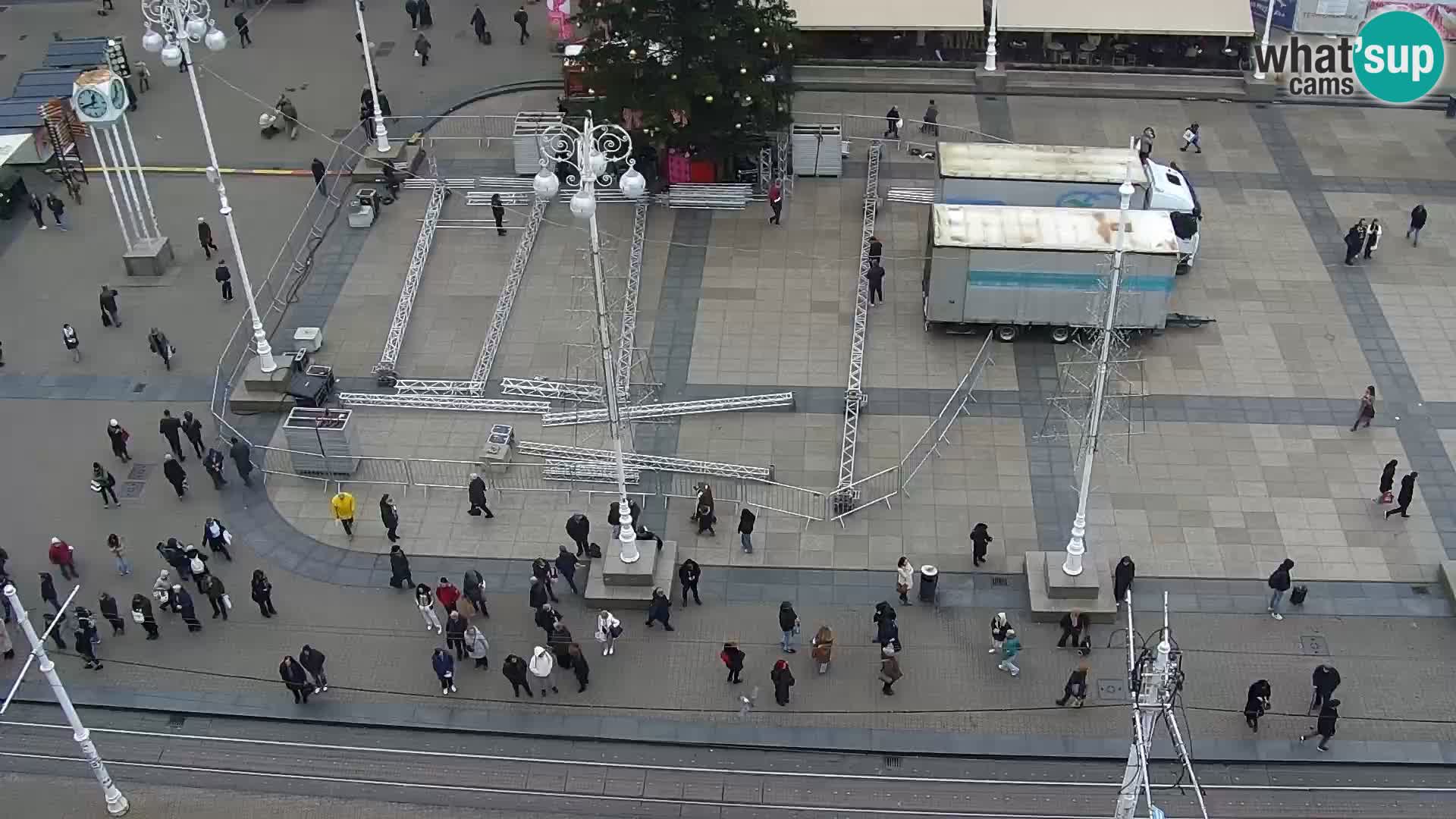 Ban Jelačić live cam Zagreb – Hotel Dubrovnik