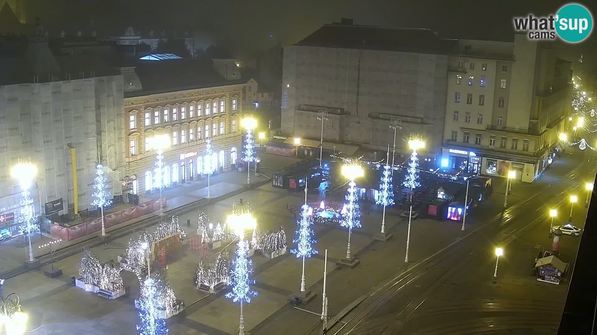 Piazza Ban Jelačić livecam Zagreb – Hotel Dubrovnik