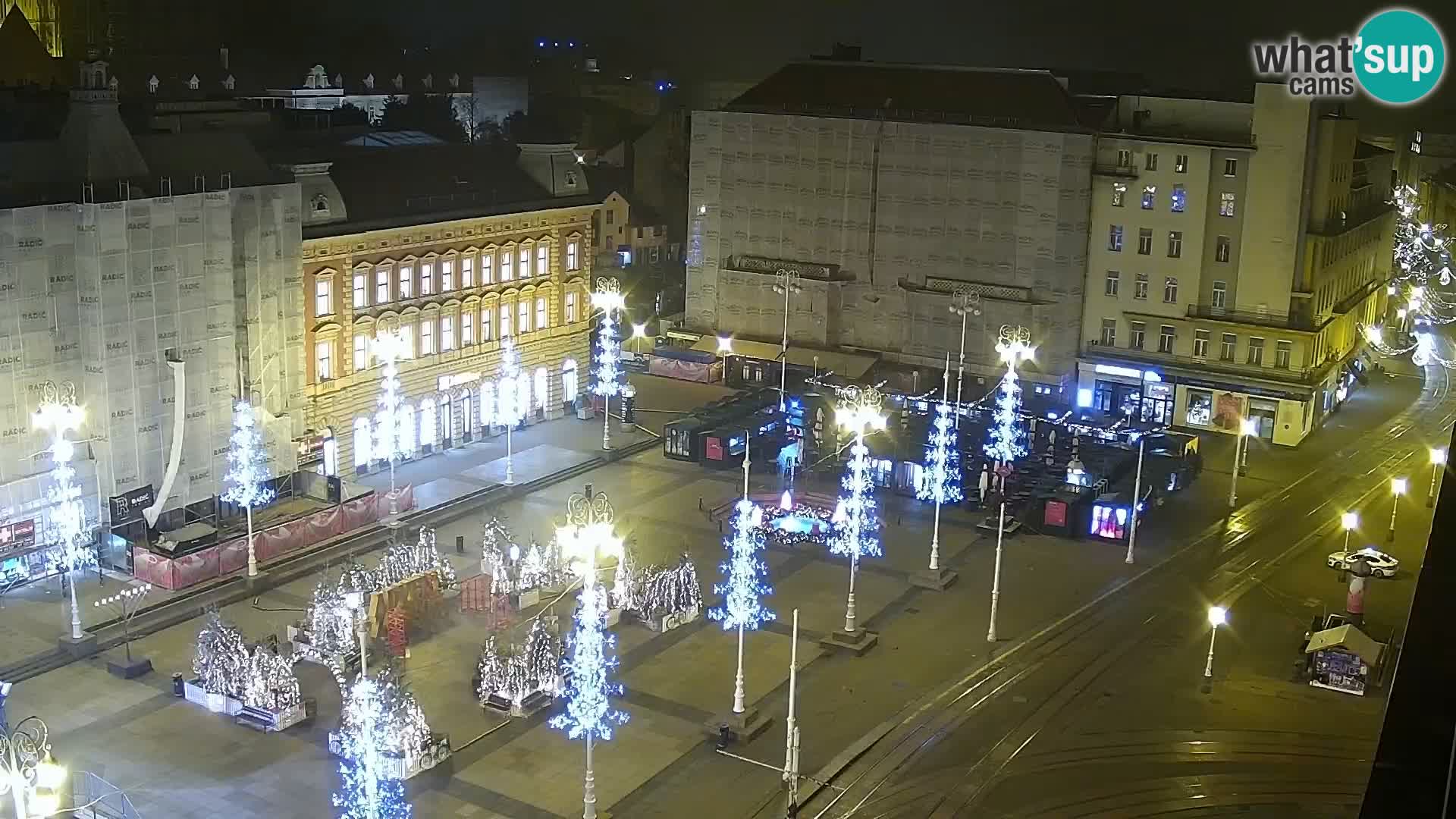 Piazza Ban Jelačić livecam Zagreb – Hotel Dubrovnik