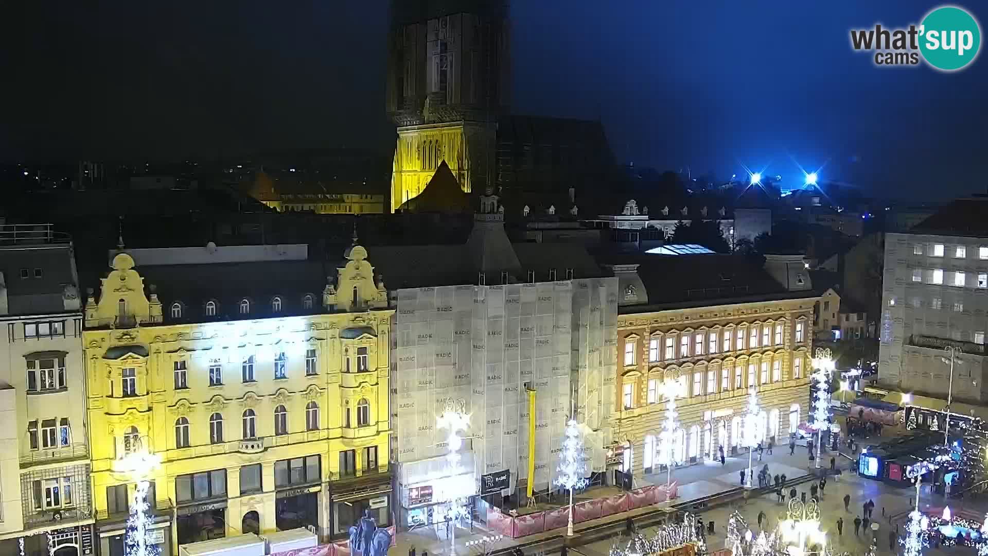 Ban Jelačić live cam Zagreb – Hotel Dubrovnik