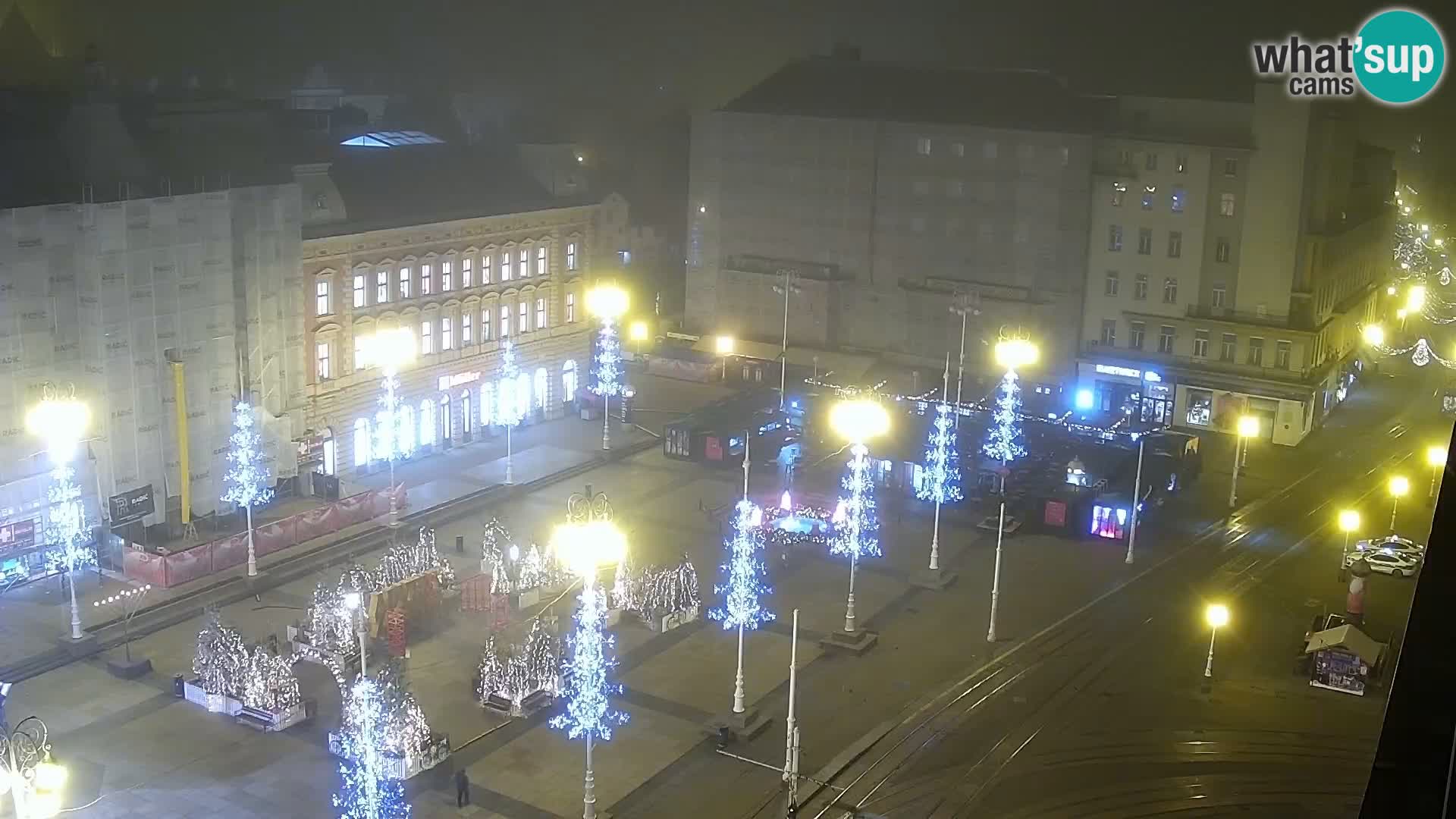 Ban Jelačić live cam Zagreb – Hotel Dubrovnik