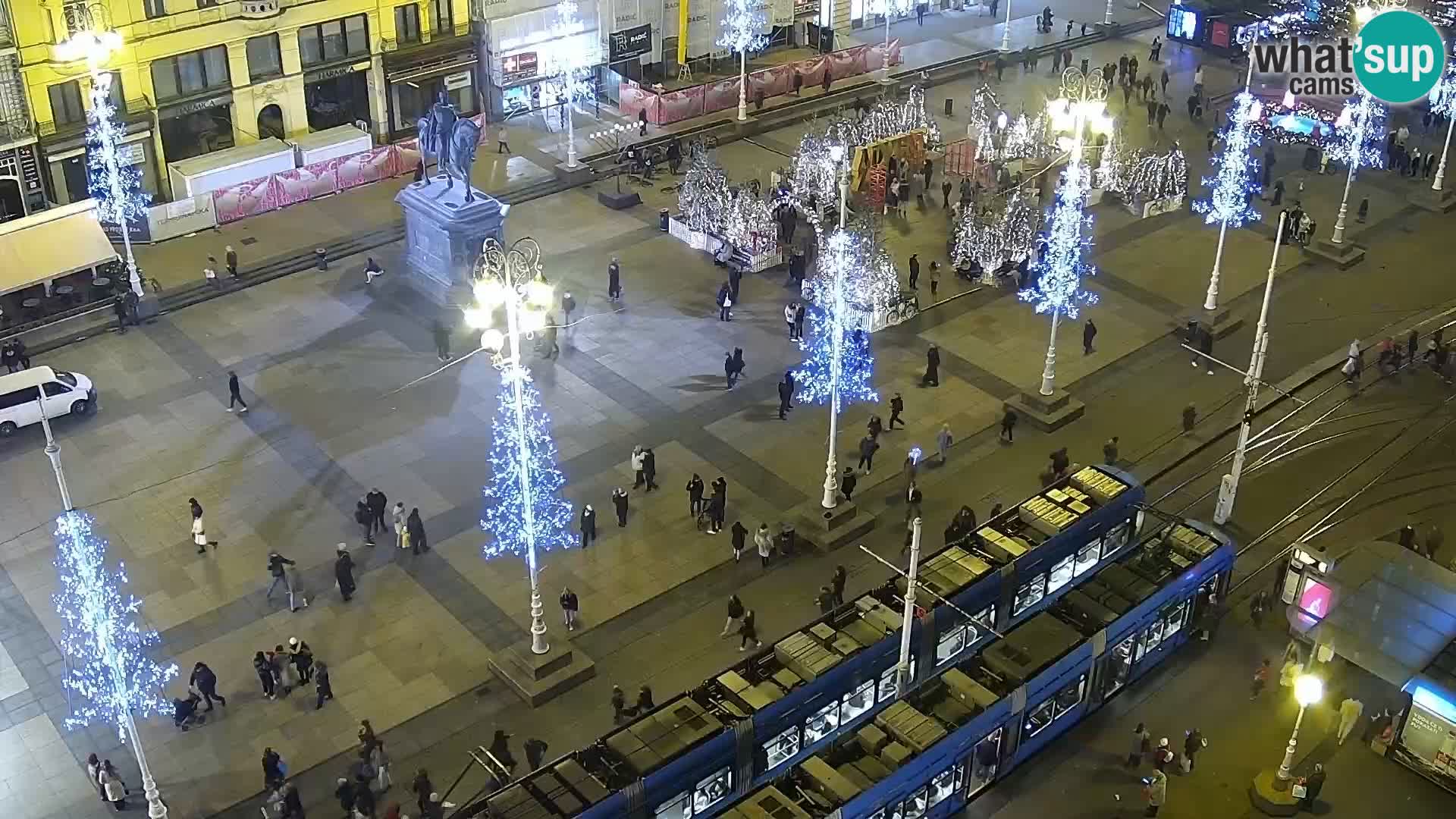 LIVE Webcam Zagreb Hotel Dubrovnik | Ban Jelačić square