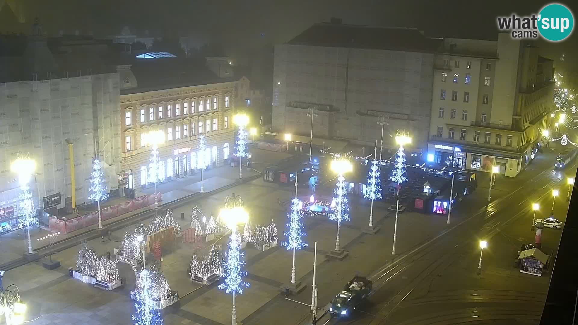 Piazza Ban Jelačić livecam Zagreb – Hotel Dubrovnik
