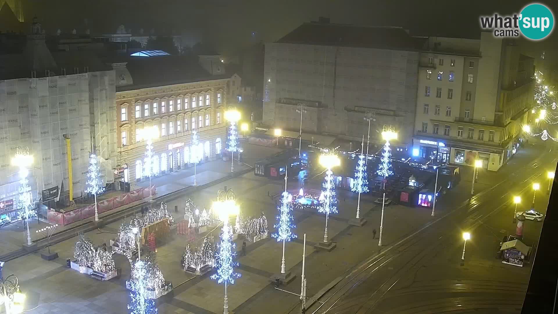 Piazza Ban Jelačić livecam Zagreb – Hotel Dubrovnik