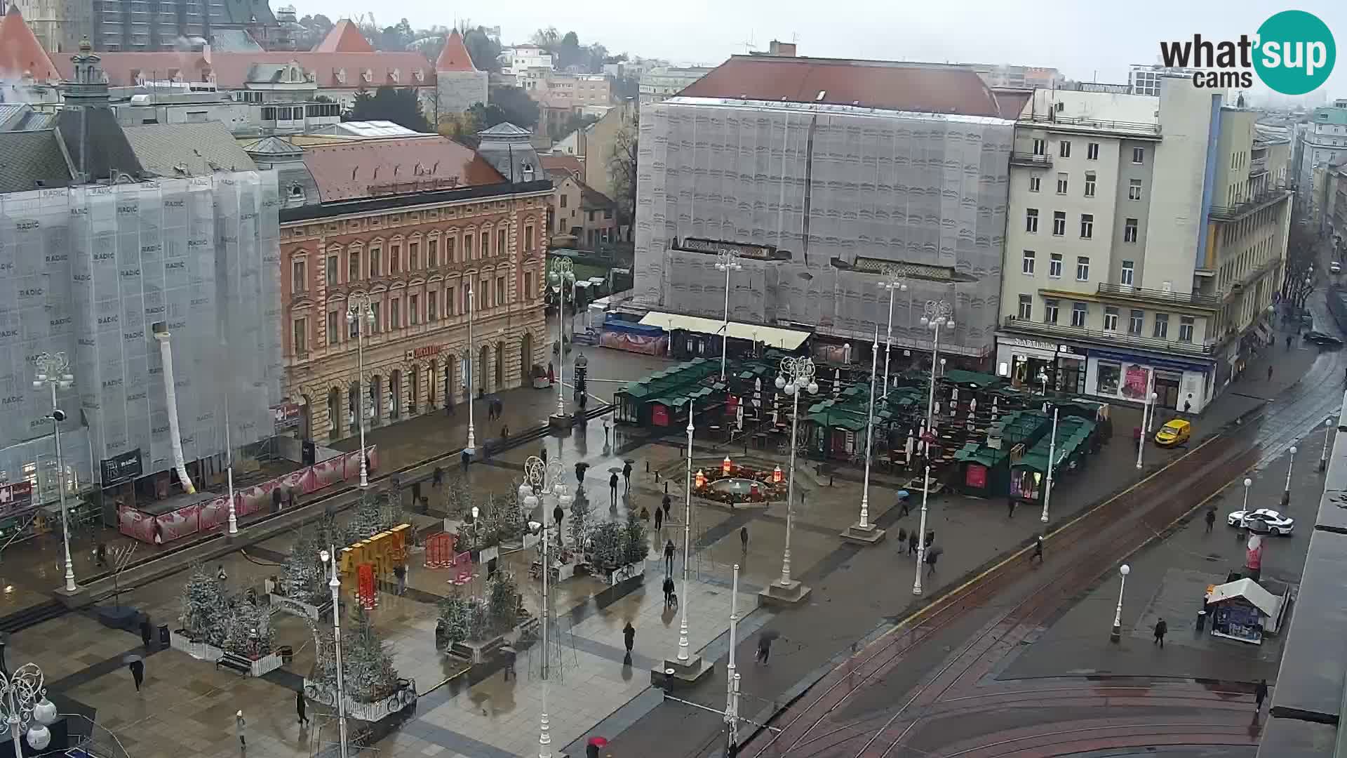 Ban Jelačić live cam Zagreb – Hotel Dubrovnik