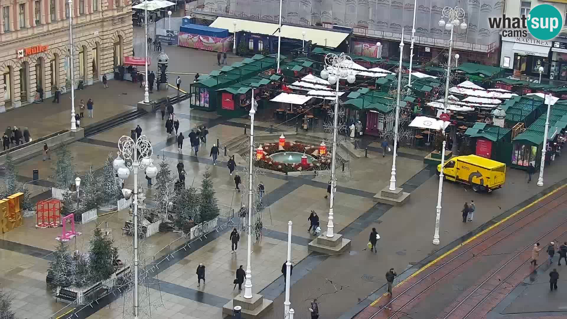 Ban Jelačić live cam Zagreb – Hotel Dubrovnik