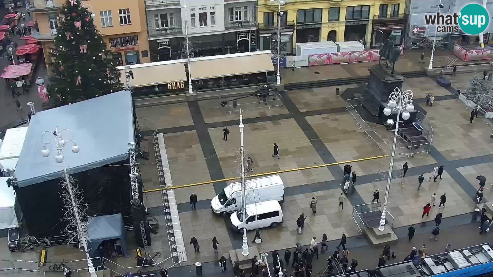 Ban Jelačić live cam Zagreb – Hotel Dubrovnik