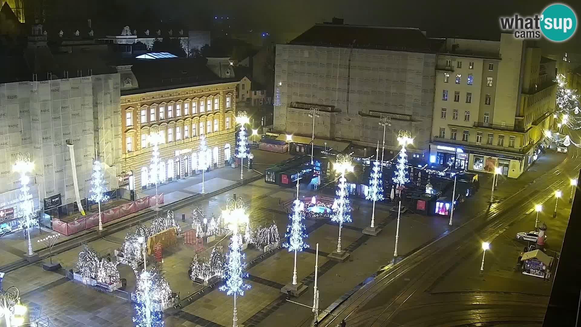 Ban Jelačić live cam Zagreb – Hotel Dubrovnik
