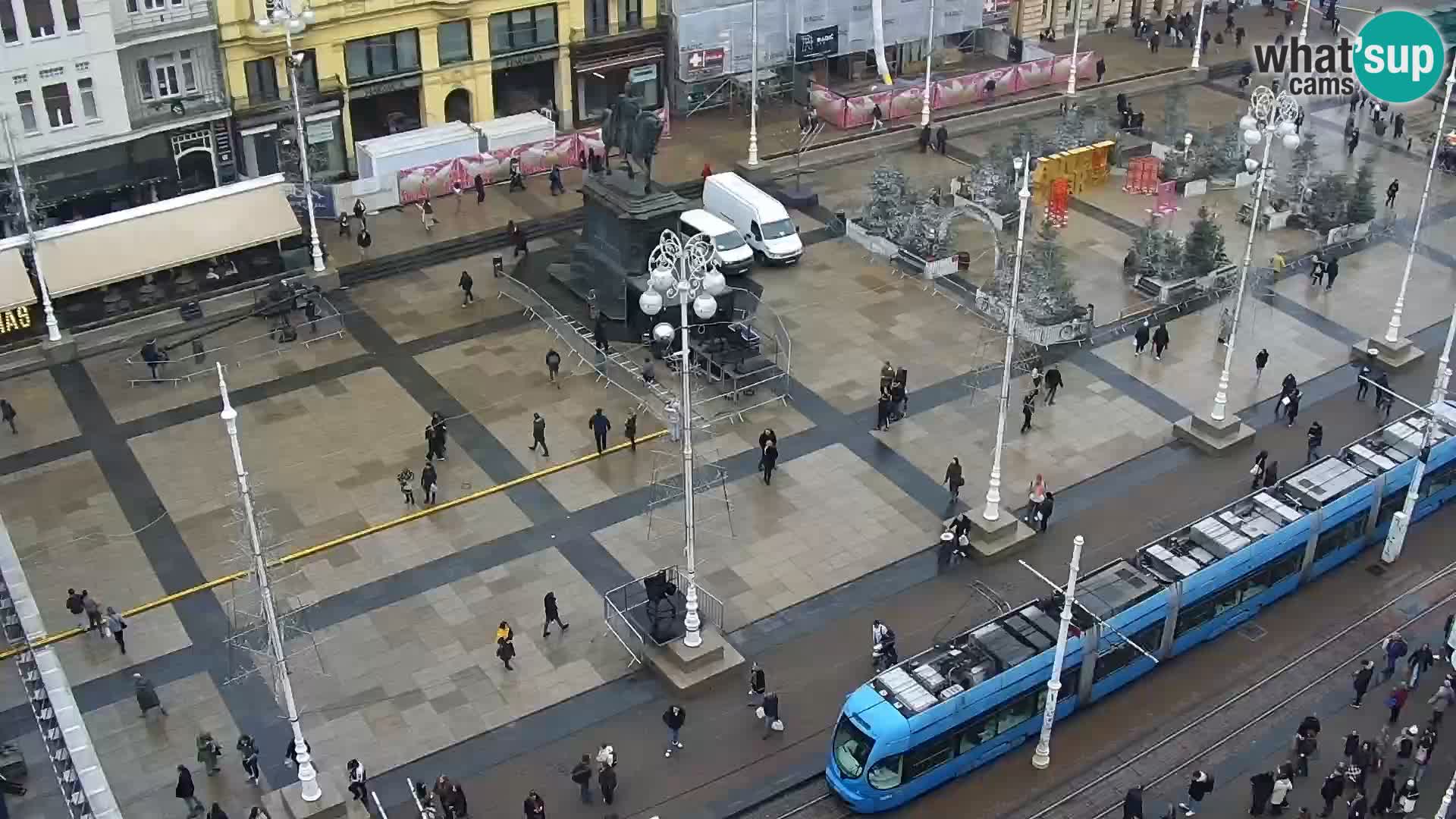 Ban Jelačić live cam Zagreb – Hotel Dubrovnik