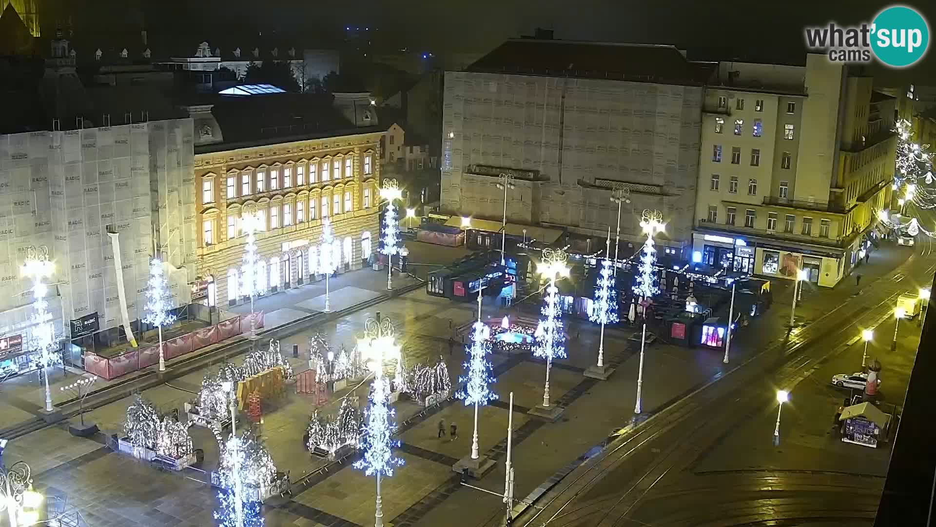 Piazza Ban Jelačić livecam Zagreb – Hotel Dubrovnik