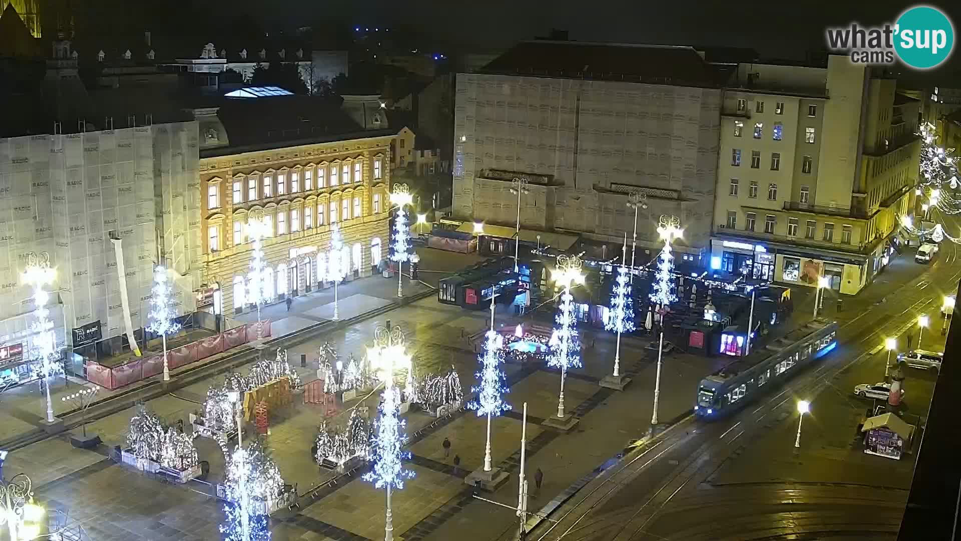 LIVE Webcam Zagreb Hotel Dubrovnik | Ban Jelačić square