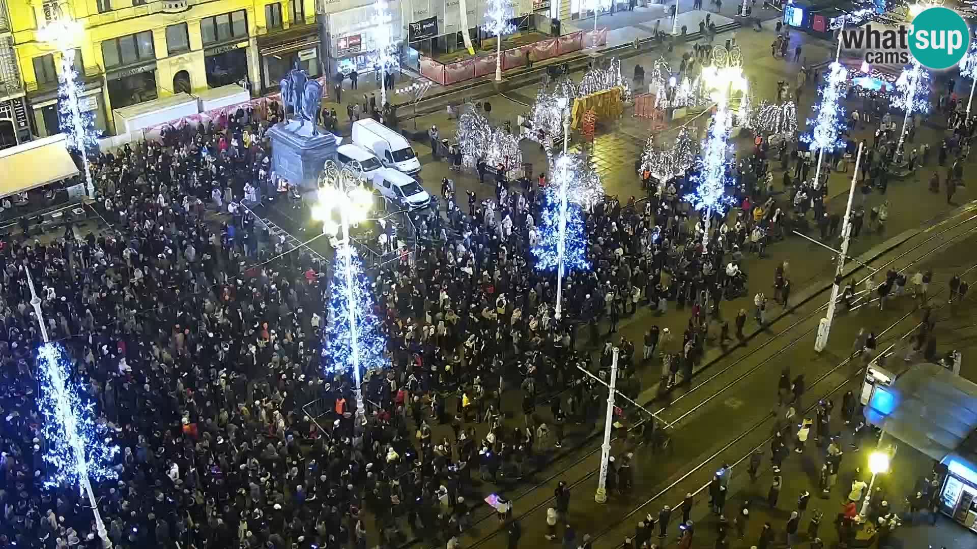 LIVE Webcam Zagreb Hotel Dubrovnik | Ban Jelačić square