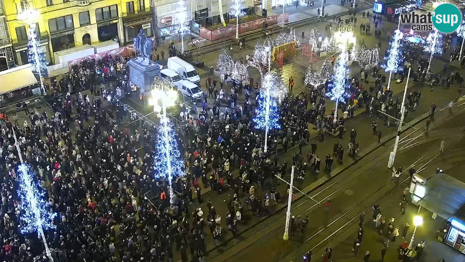 Piazza Ban Jelačić livecam Zagreb – Hotel Dubrovnik