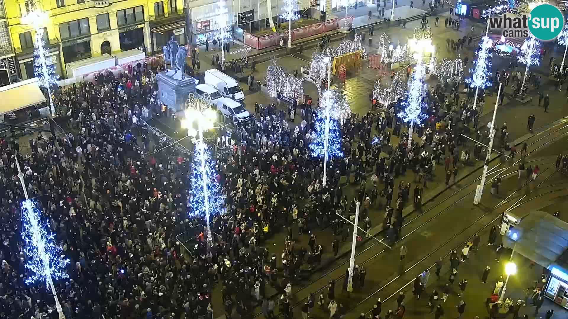 LIVE Webcam Zagreb Hotel Dubrovnik | Ban Jelačić square