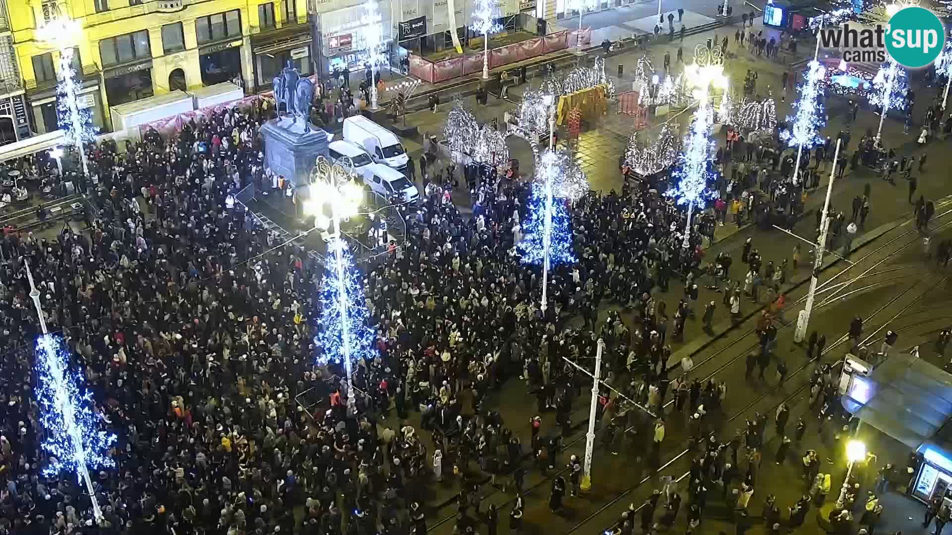 LIVE Webcam Zagreb Hotel Dubrovnik | Ban Jelačić square