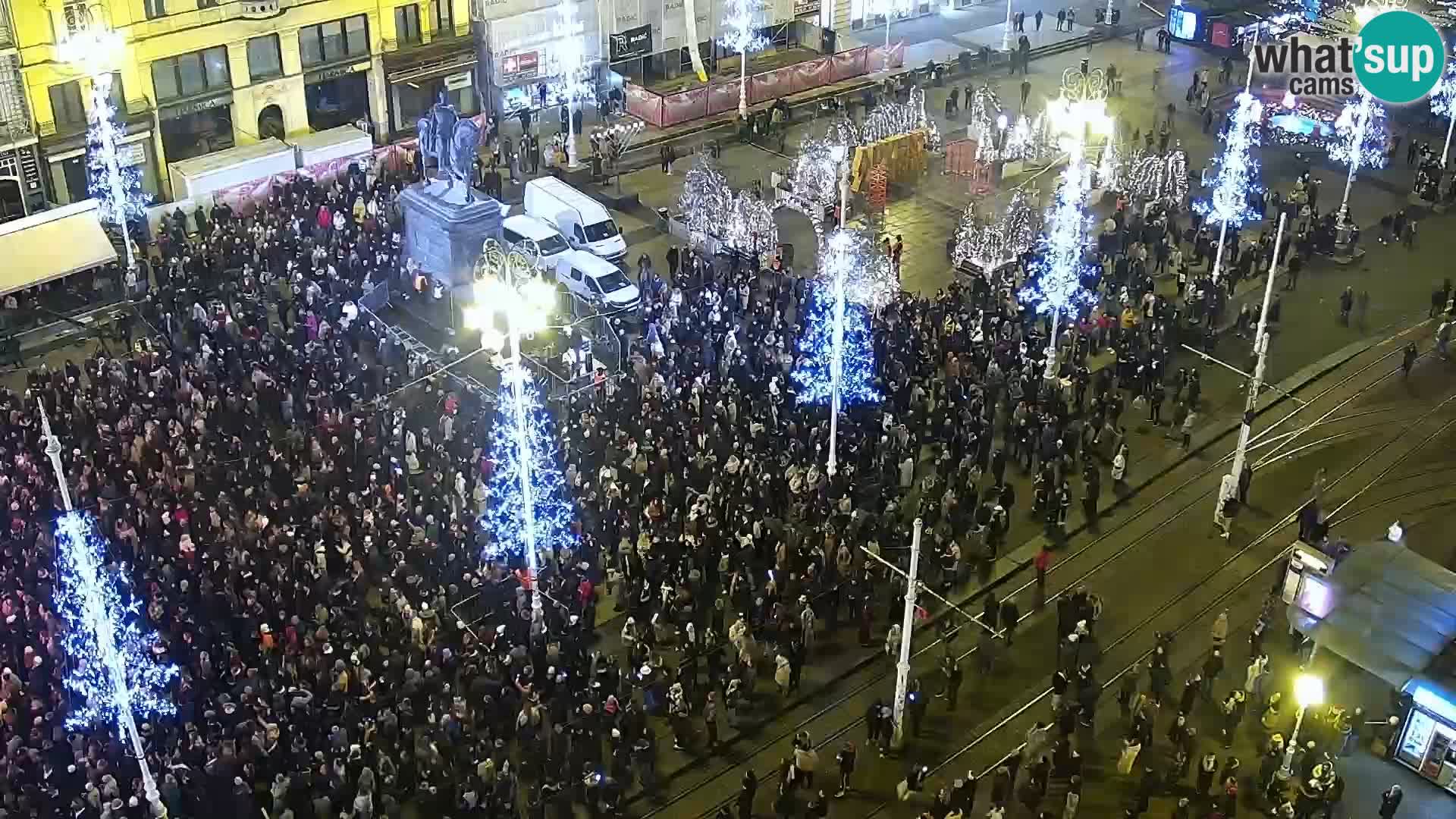 LIVE Webcam Zagreb Hotel Dubrovnik | Ban Jelačić square