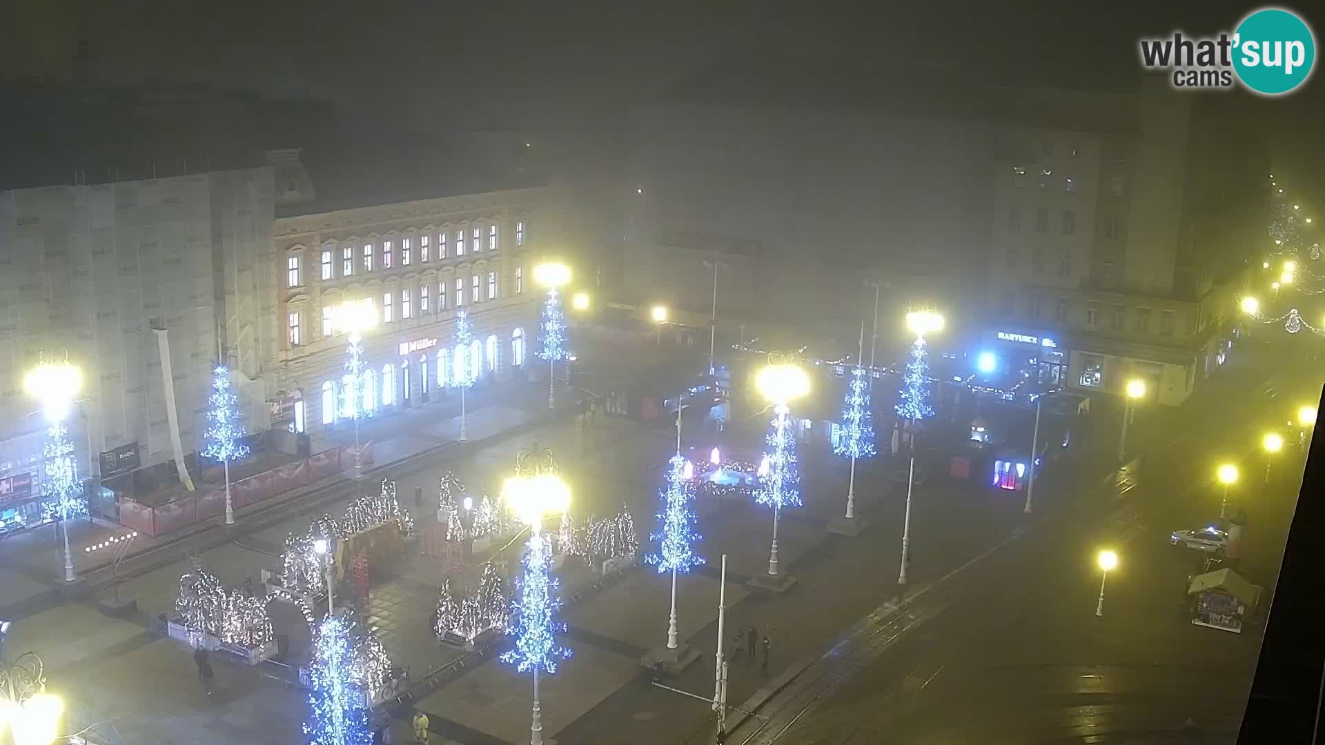 Piazza Ban Jelačić livecam Zagreb – Hotel Dubrovnik