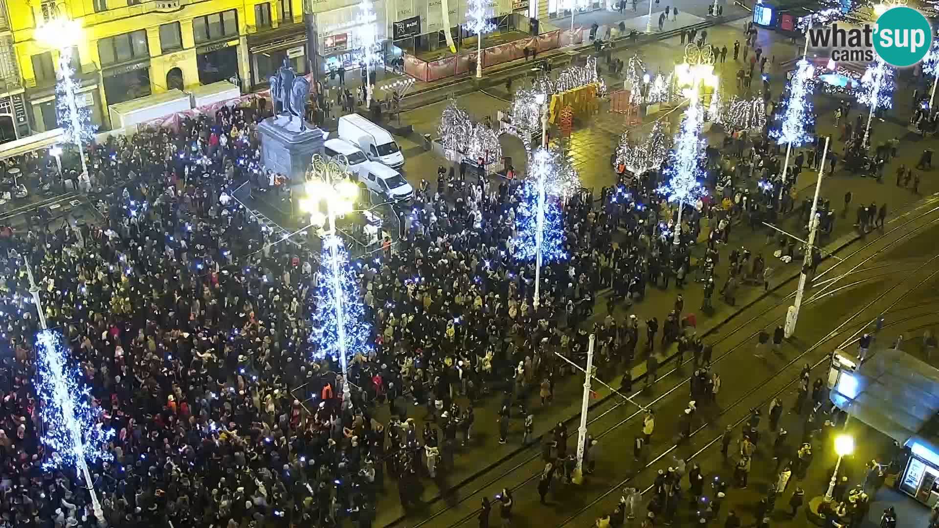 Plaza Ban Jelačić camera en vivo Zagreb – Hotel Dubrovnik