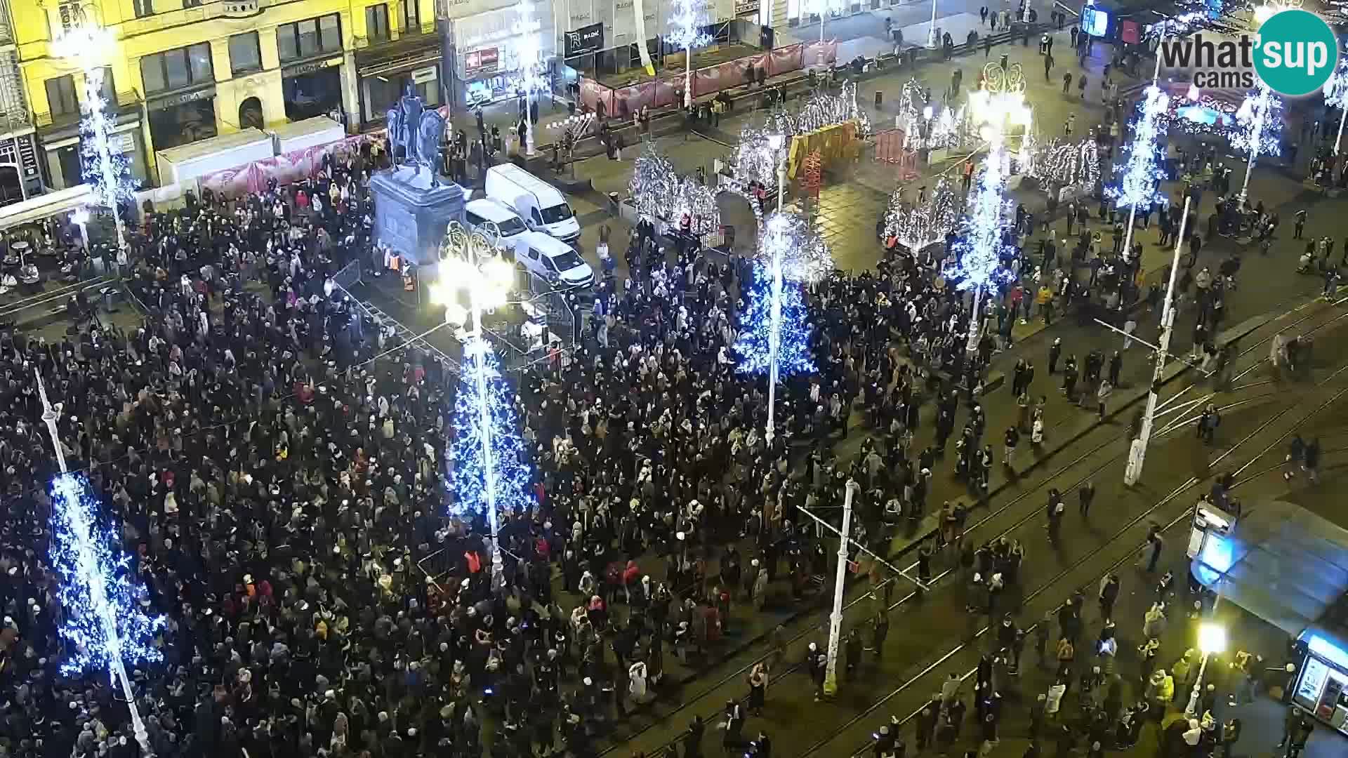 Ban Jelačić Platz  Live webcam Zagreb – Hotel Dubrovnik