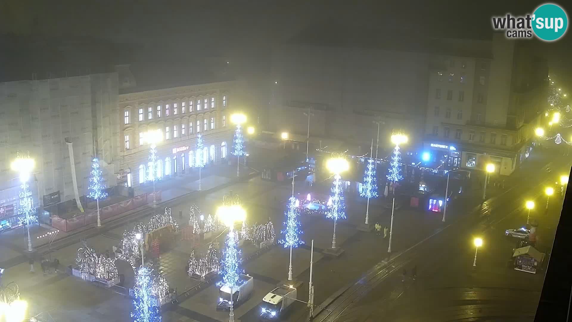 LIVE Webcam Zagreb Hotel Dubrovnik | Ban Jelačić square