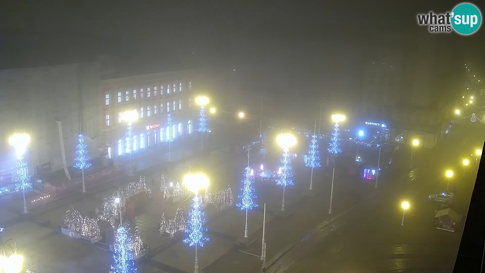 Ban Jelačić Platz  Live webcam Zagreb – Hotel Dubrovnik
