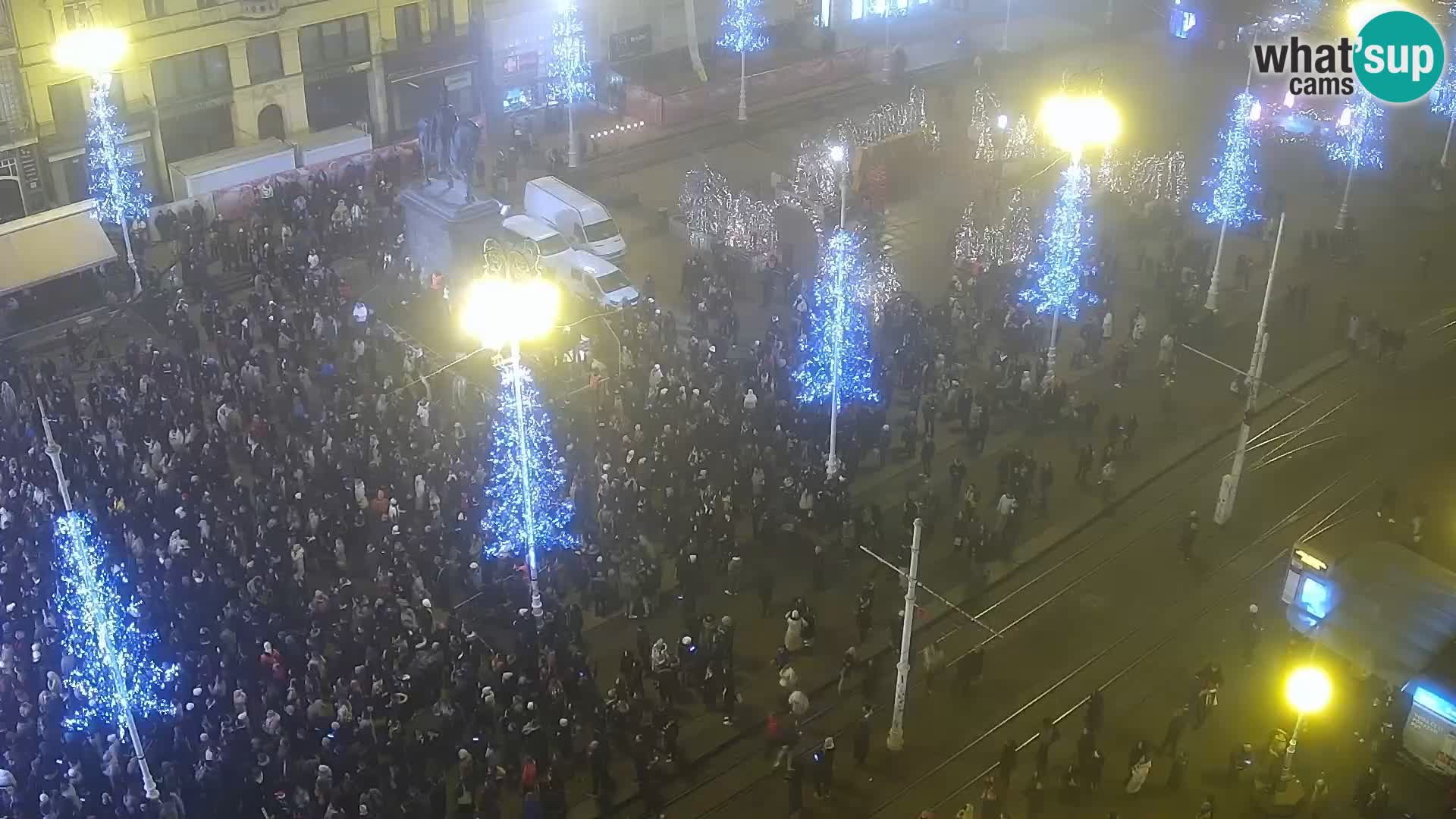 Plaza Ban Jelačić camera en vivo Zagreb – Hotel Dubrovnik