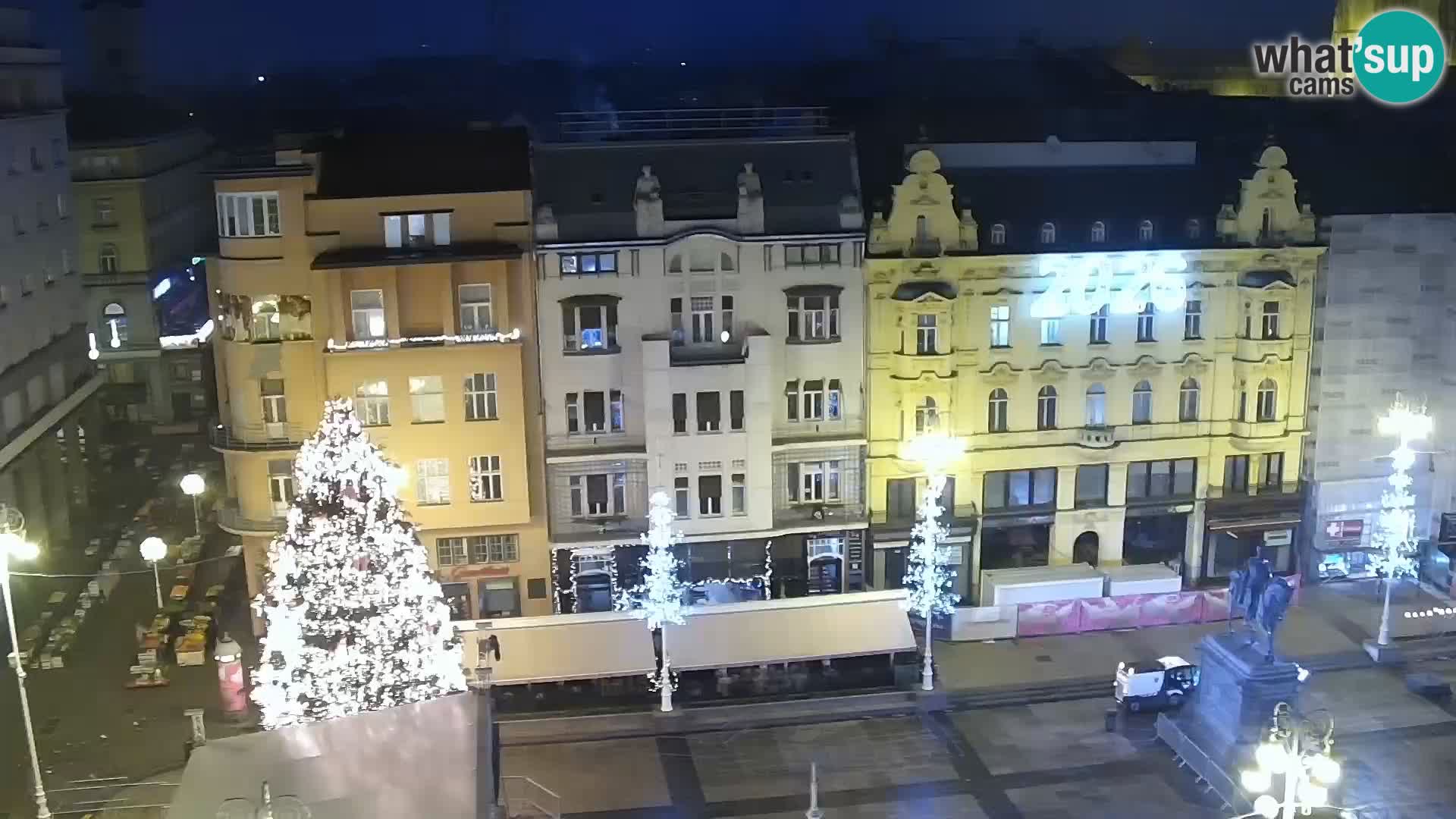 Ban Jelačić live cam Zagreb – Hotel Dubrovnik