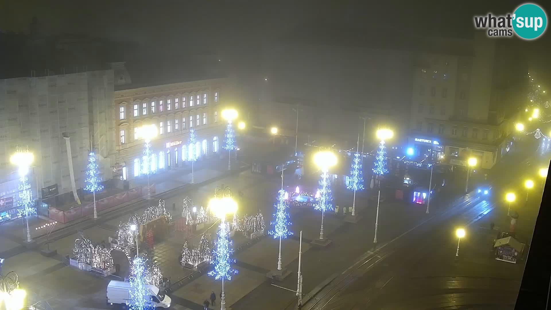 LIVE Webcam Zagreb Hotel Dubrovnik | Ban Jelačić square