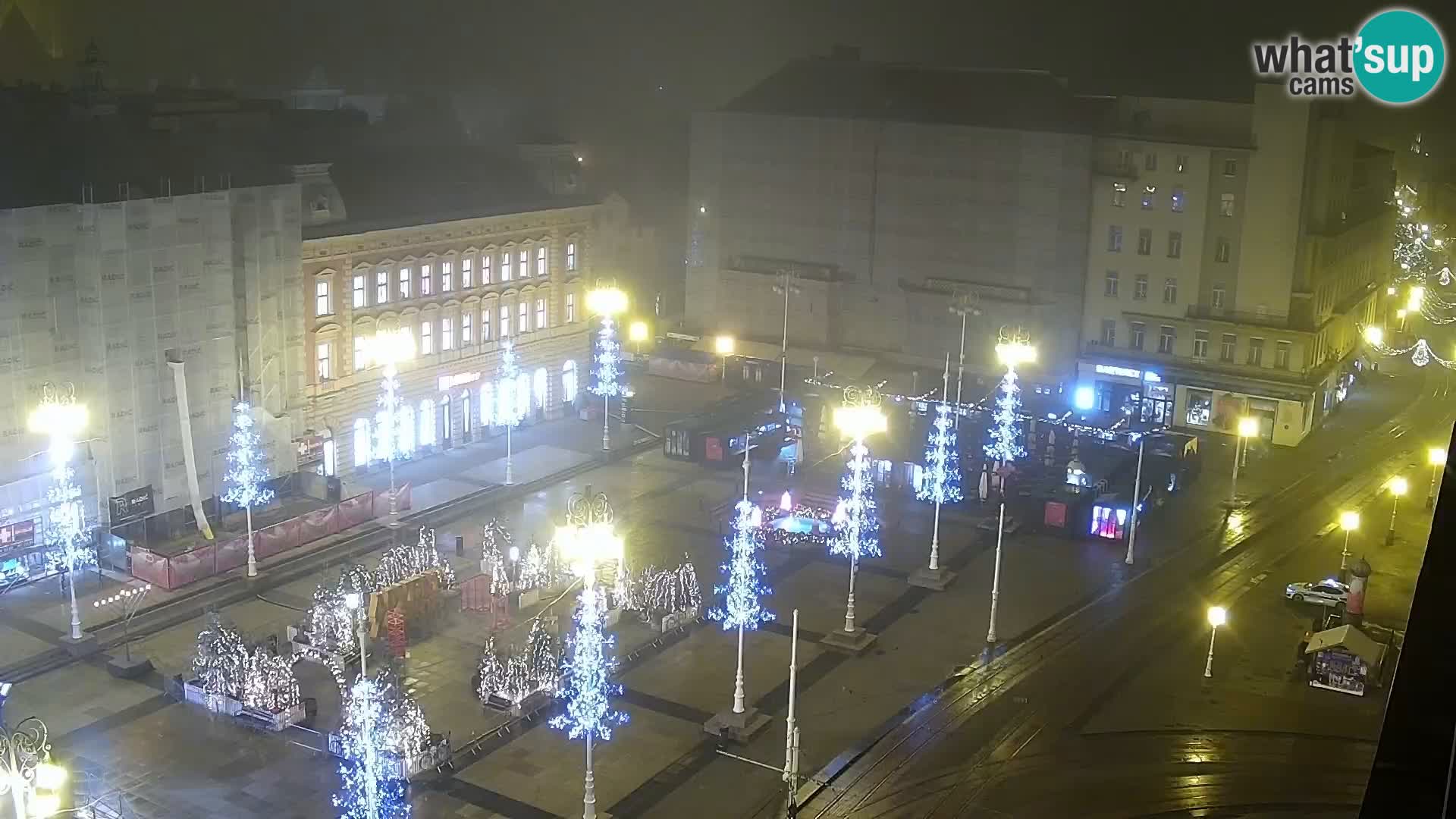 Plaza Ban Jelačić camera en vivo Zagreb – Hotel Dubrovnik