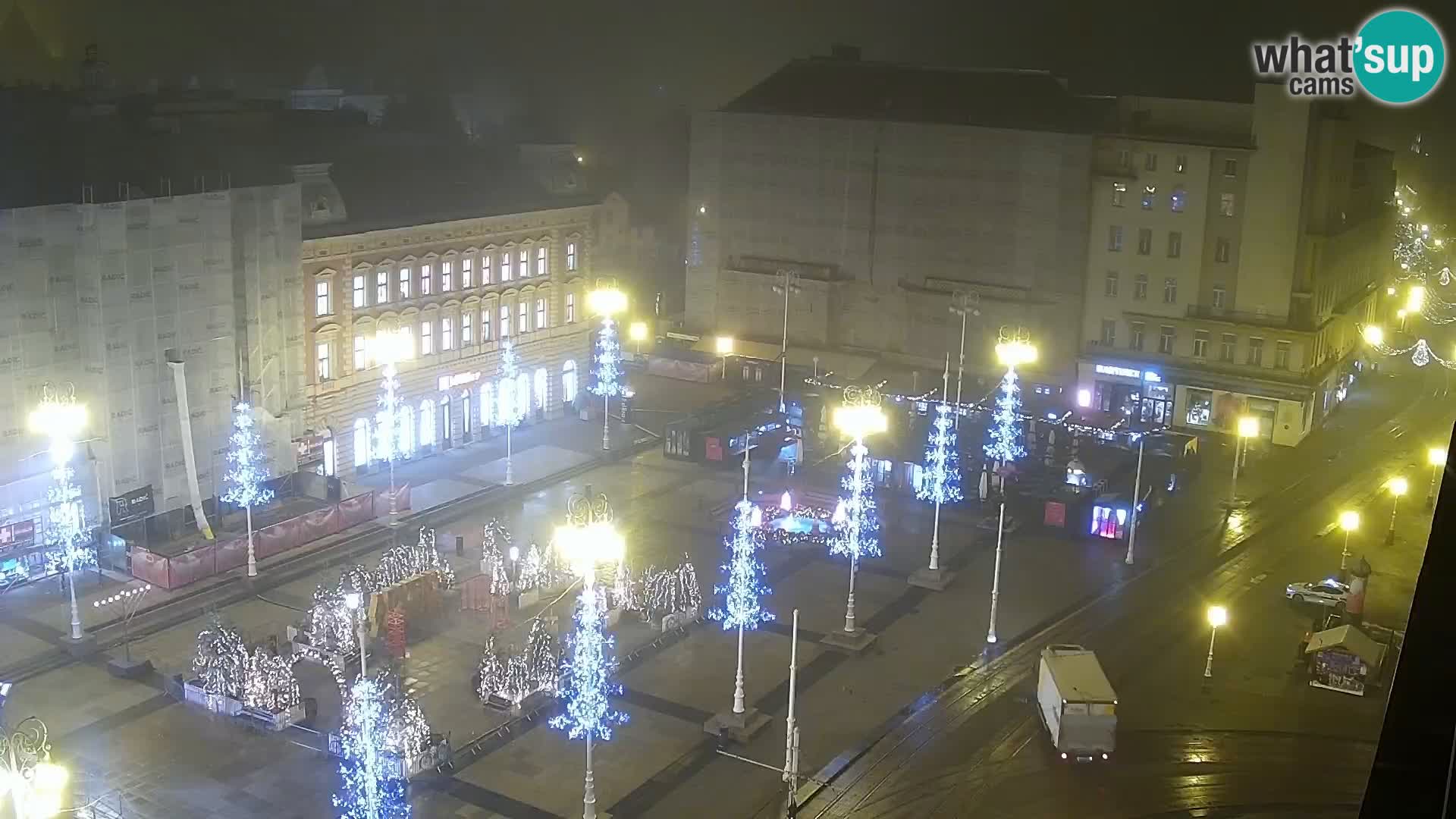 Piazza Ban Jelačić livecam Zagreb – Hotel Dubrovnik