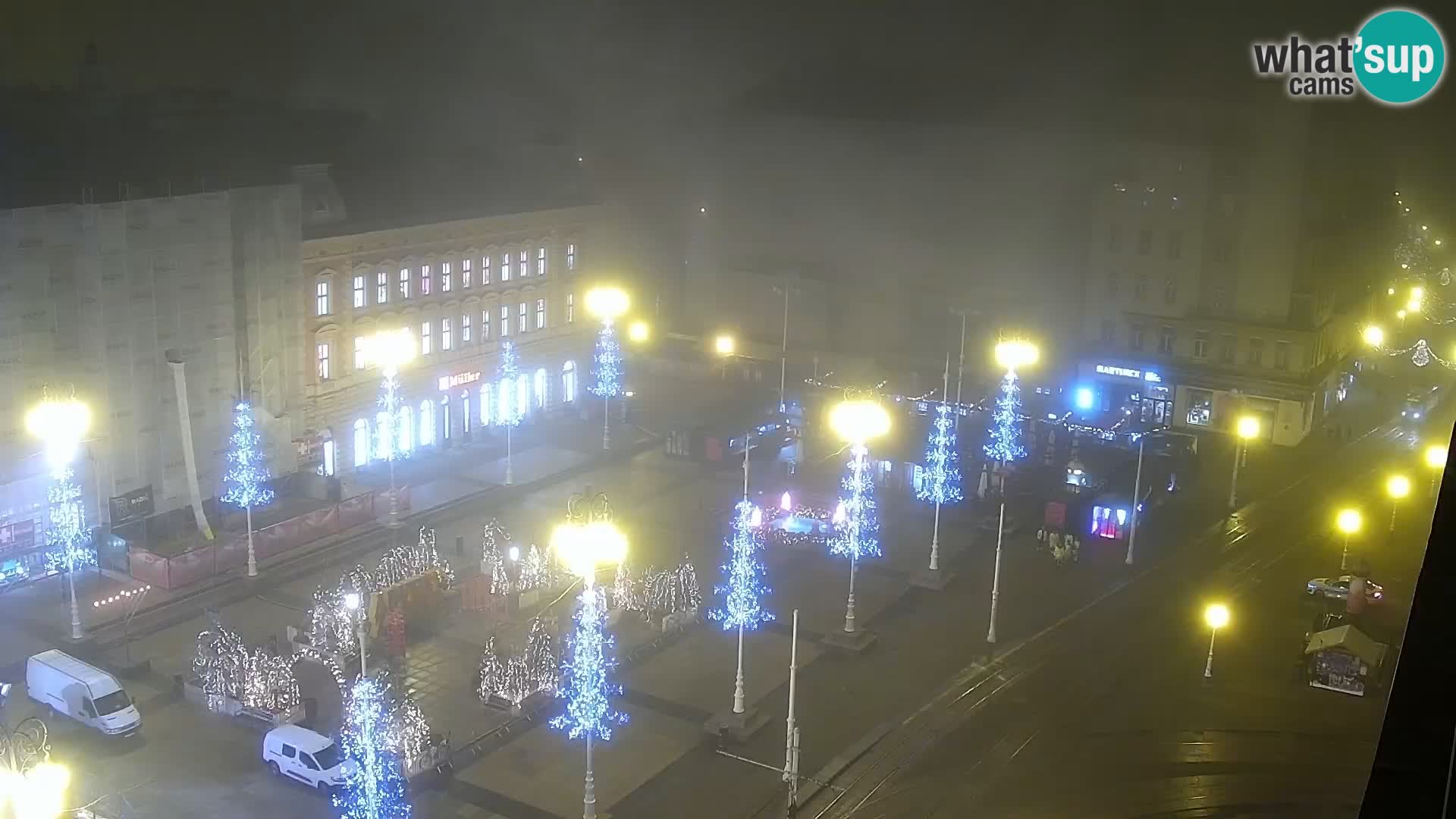 Plaza Ban Jelačić camera en vivo Zagreb – Hotel Dubrovnik